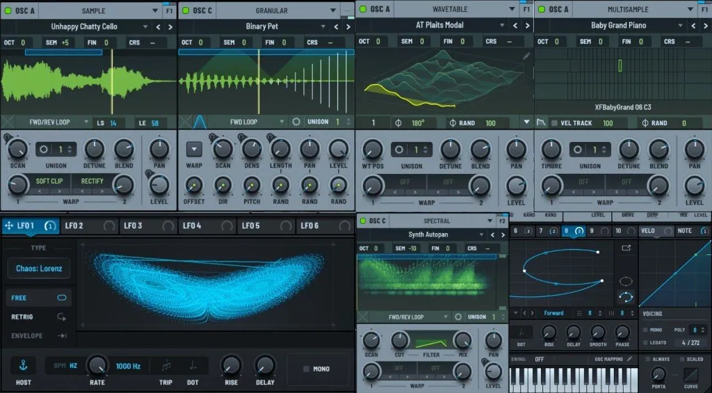Serum 2, synthesizer wavetable legendaris dari Xfer Records