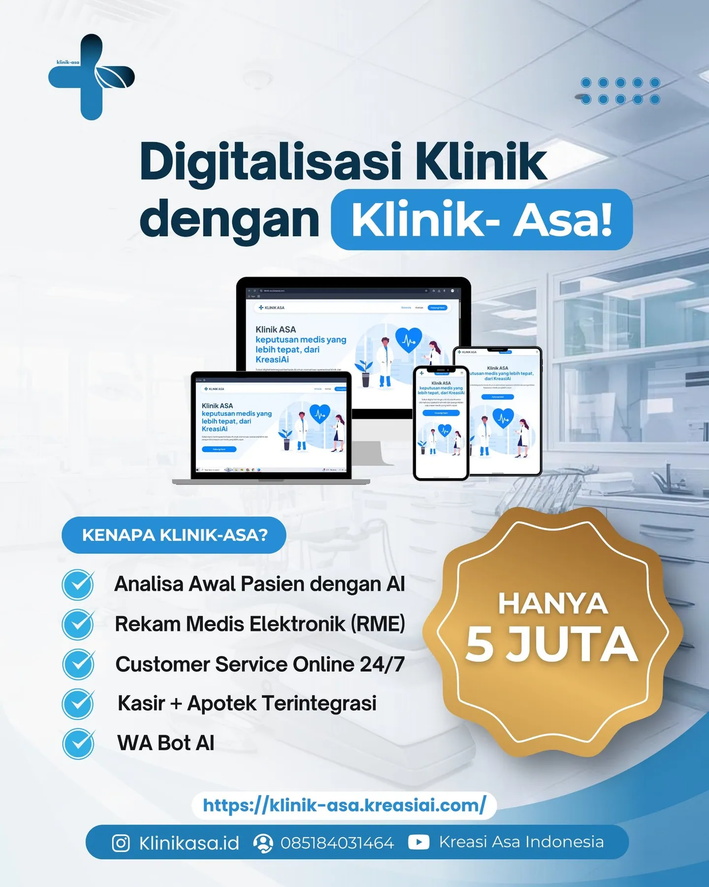 Klinik Asa : Solusi Aplikasi RME Terbaik dari Asa Production untuk Transformasi Digital Kesehatan