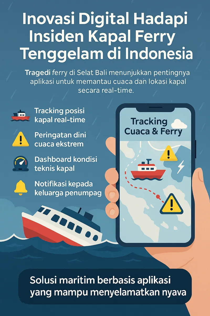 Insiden Kapal Ferry Tenggelam dan Inovasi Digital